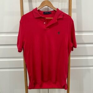 Polo by Ralph Lauren Cotton Polo‎  Shirt - Watermelon - Size M